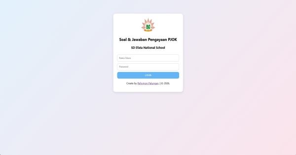 CBT Online Sekolah PJOK